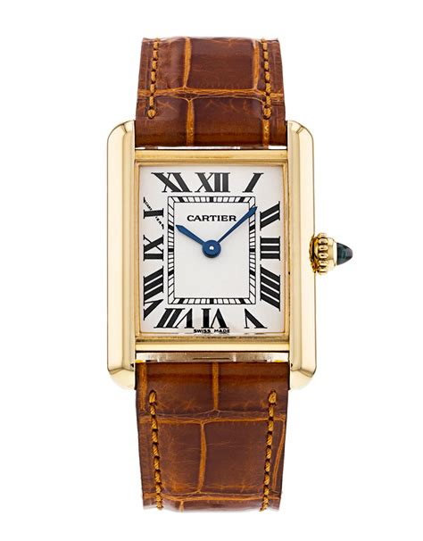 vintage cartier tank louis|cartier tank must preowned.